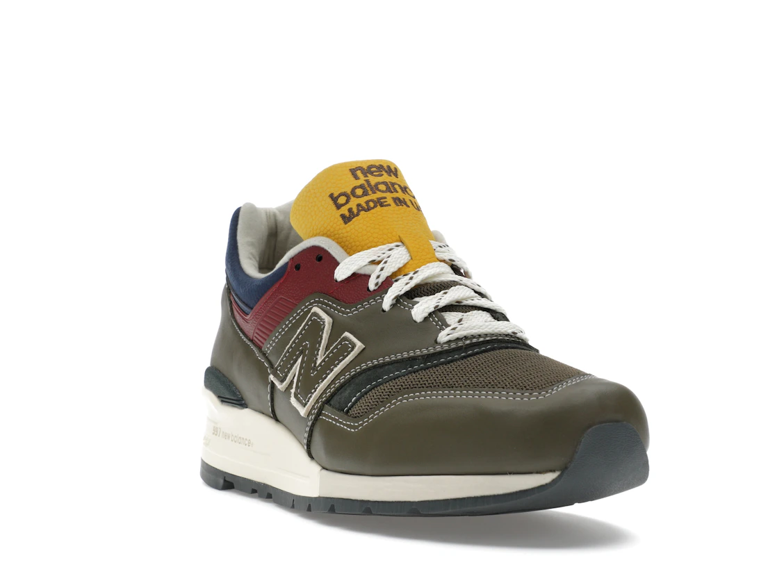 New Balance 997 MiUSA Aimé Leon Dore Dark Moss Angora