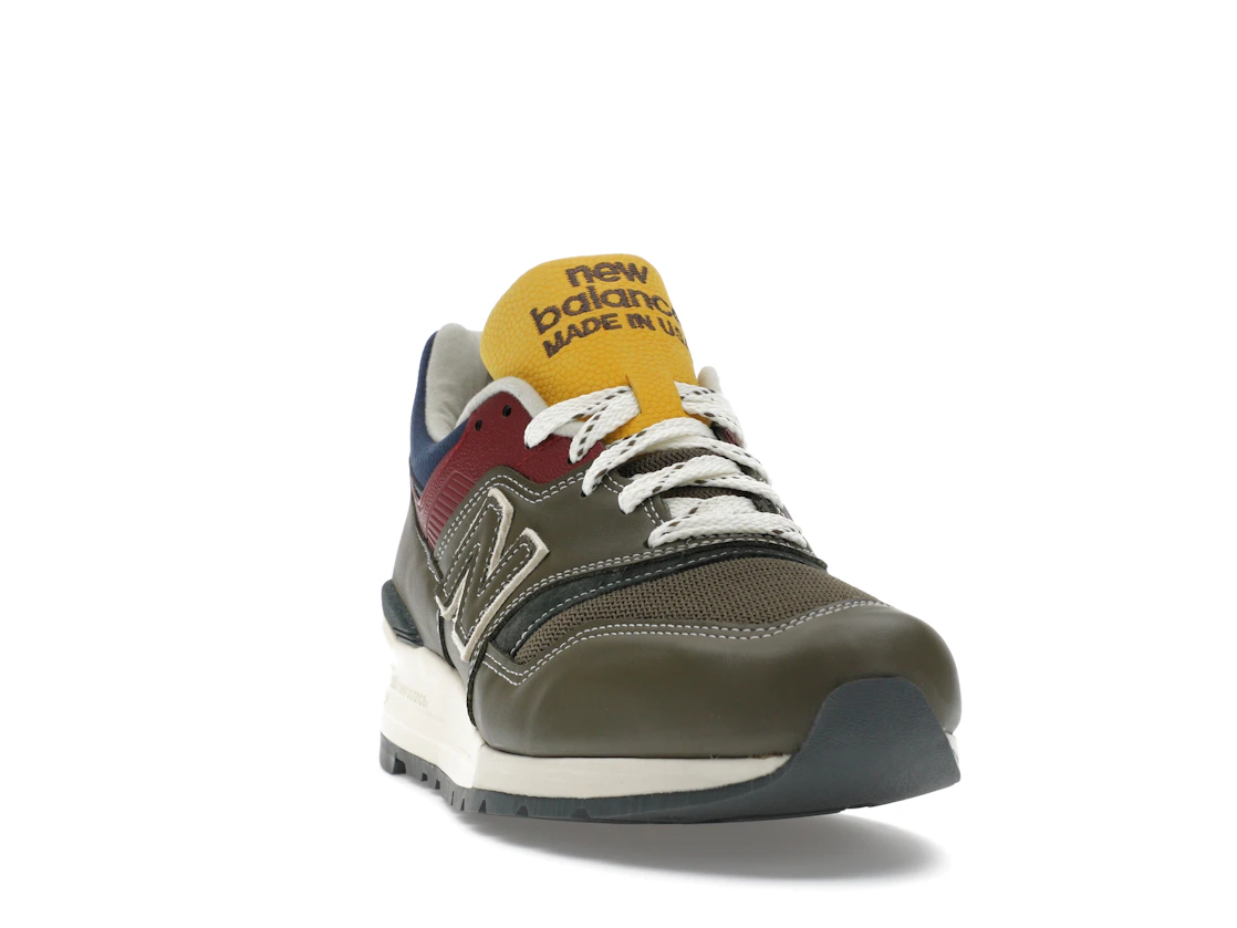 New Balance 997 MiUSA Aimé Leon Dore Dark Moss Angora