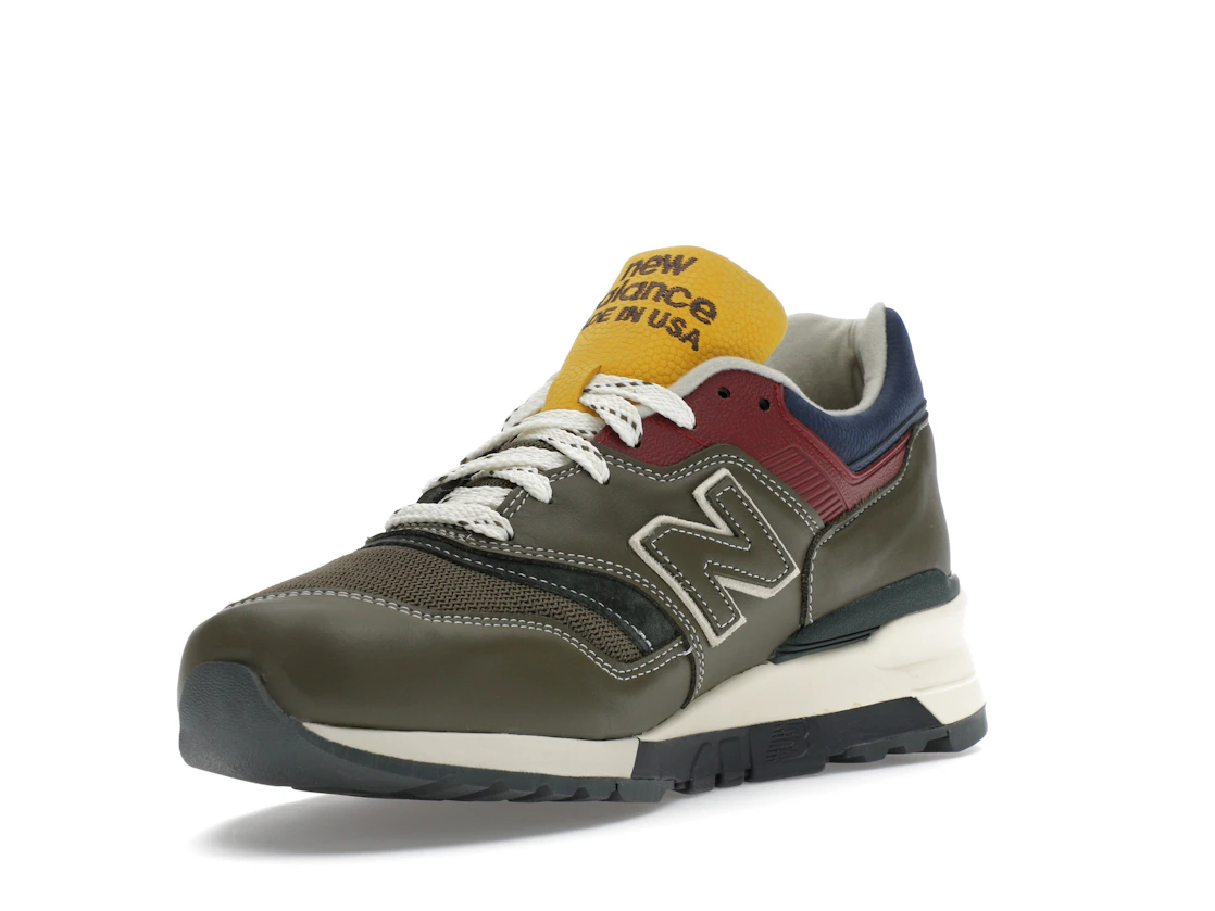 New Balance 997 MiUSA Aimé Leon Dore Dark Moss Angora