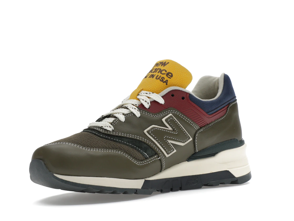 New Balance 997 MiUSA Aimé Leon Dore Dark Moss Angora