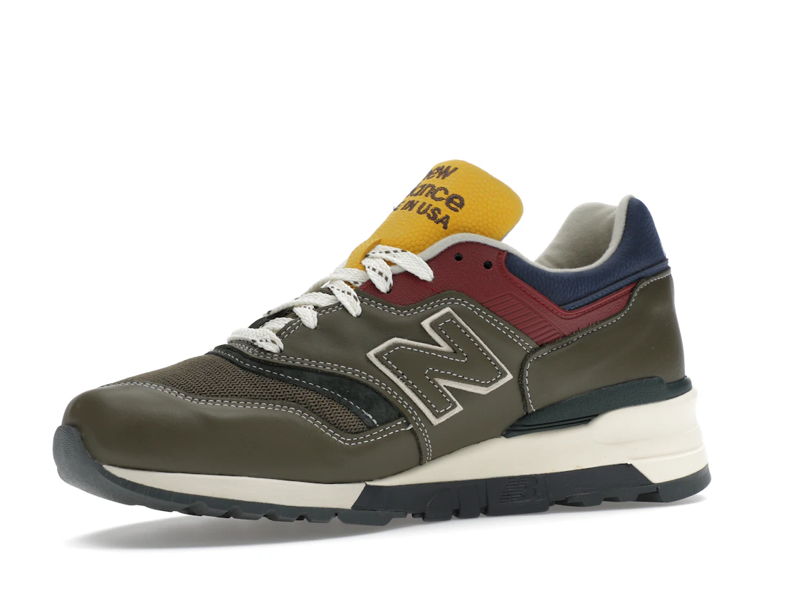 New Balance 997 MiUSA Aimé Leon Dore Dark Moss Angora