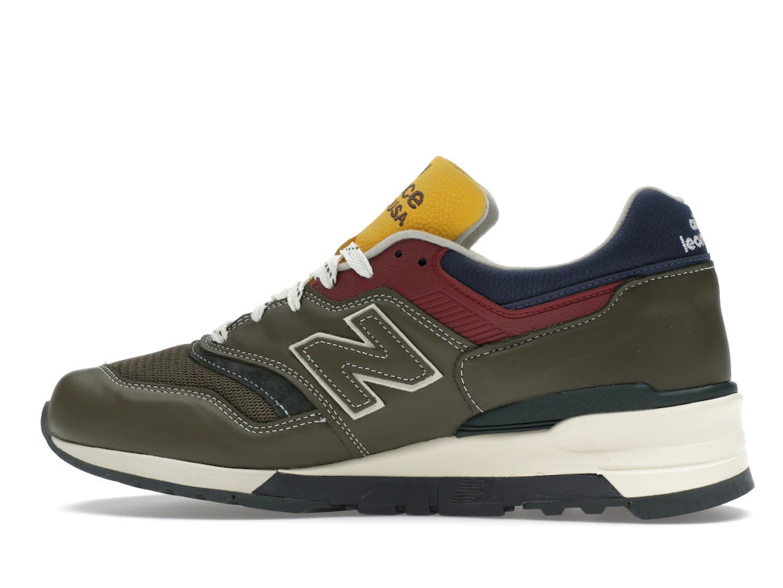 New Balance 997 MiUSA Aimé Leon Dore Dark Moss Angora