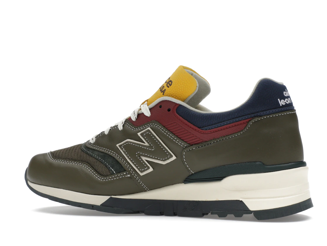 New Balance 997 MiUSA Aimé Leon Dore Dark Moss Angora