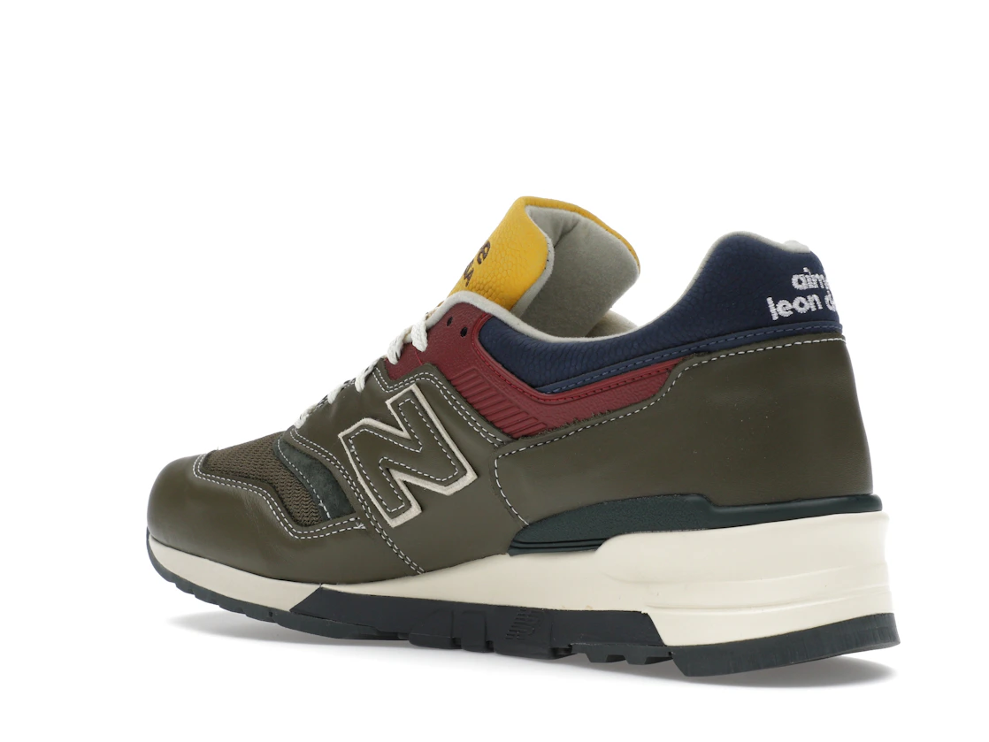 New Balance 997 MiUSA Aimé Leon Dore Dark Moss Angora