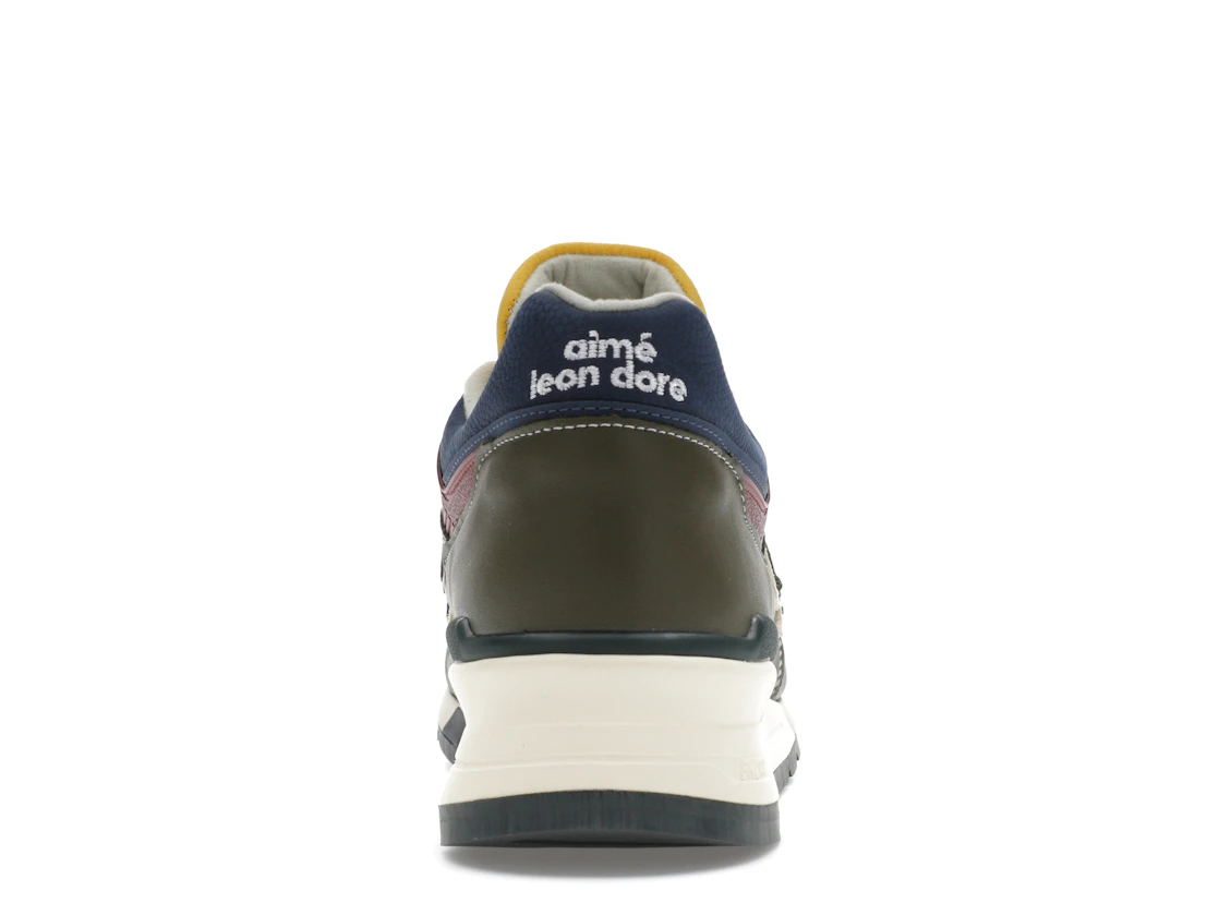 New Balance 997 MiUSA Aimé Leon Dore Dark Moss Angora