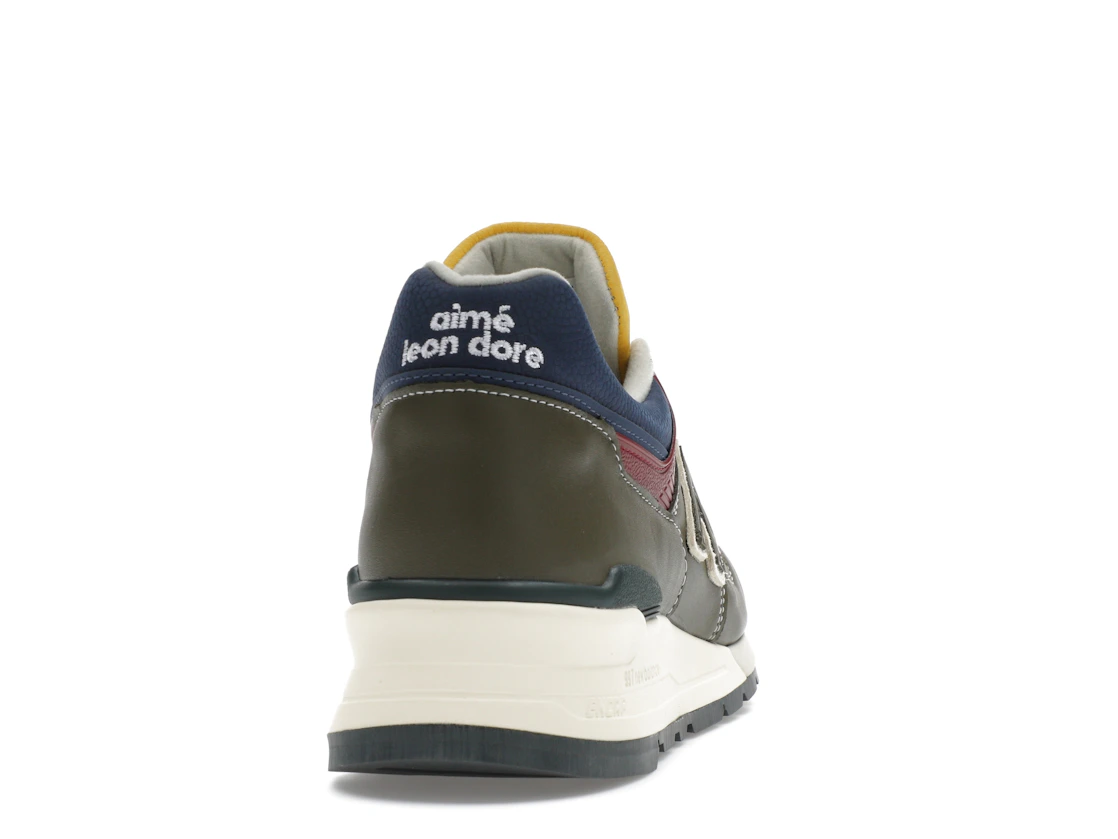 New Balance 997 MiUSA Aimé Leon Dore Dark Moss Angora