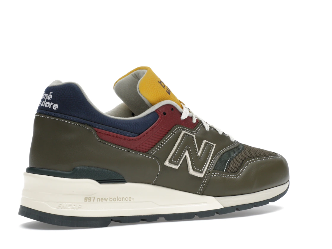 New Balance 997 MiUSA Aimé Leon Dore Dark Moss Angora