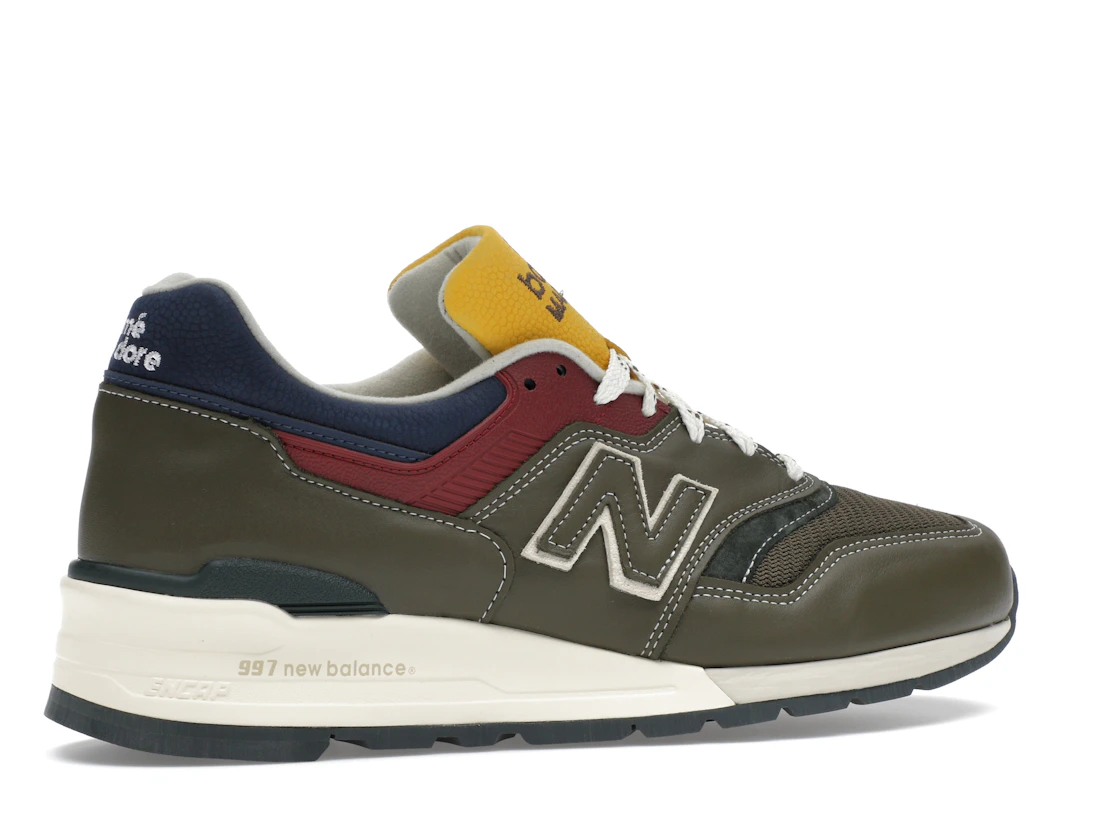 New Balance 997 MiUSA Aimé Leon Dore Dark Moss Angora