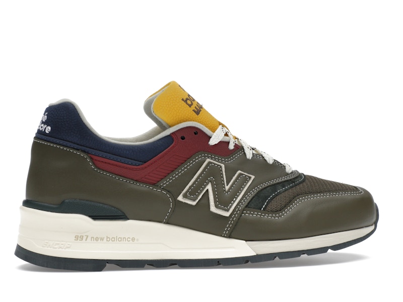 New Balance 997 MiUSA Aimé Leon Dore Dark Moss Angora