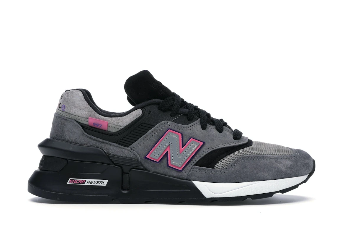 New Balance 997S Fusion Kith United Arrows & Sons Grey Pink 0
