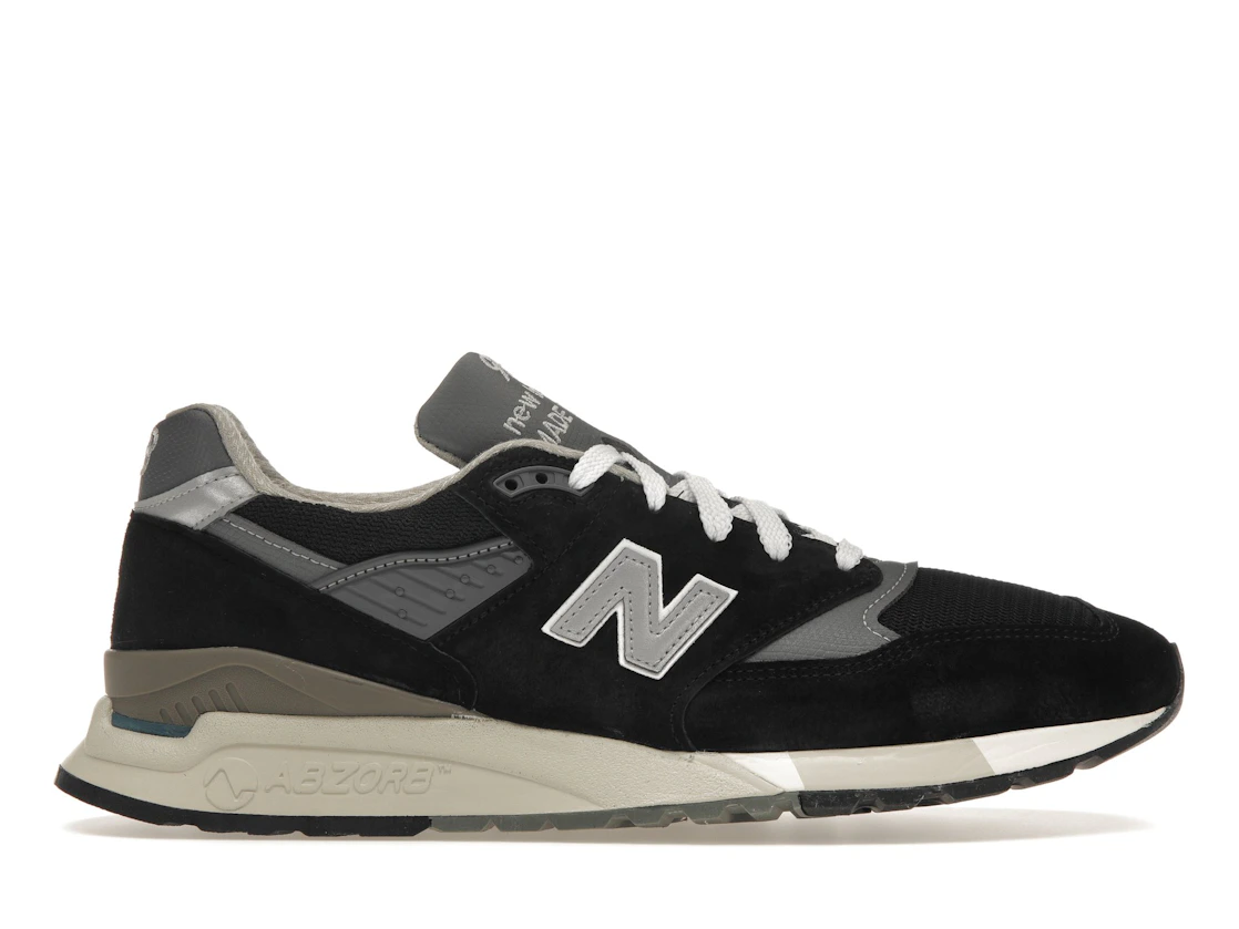 New Balance 998 MiUSA Black Silver