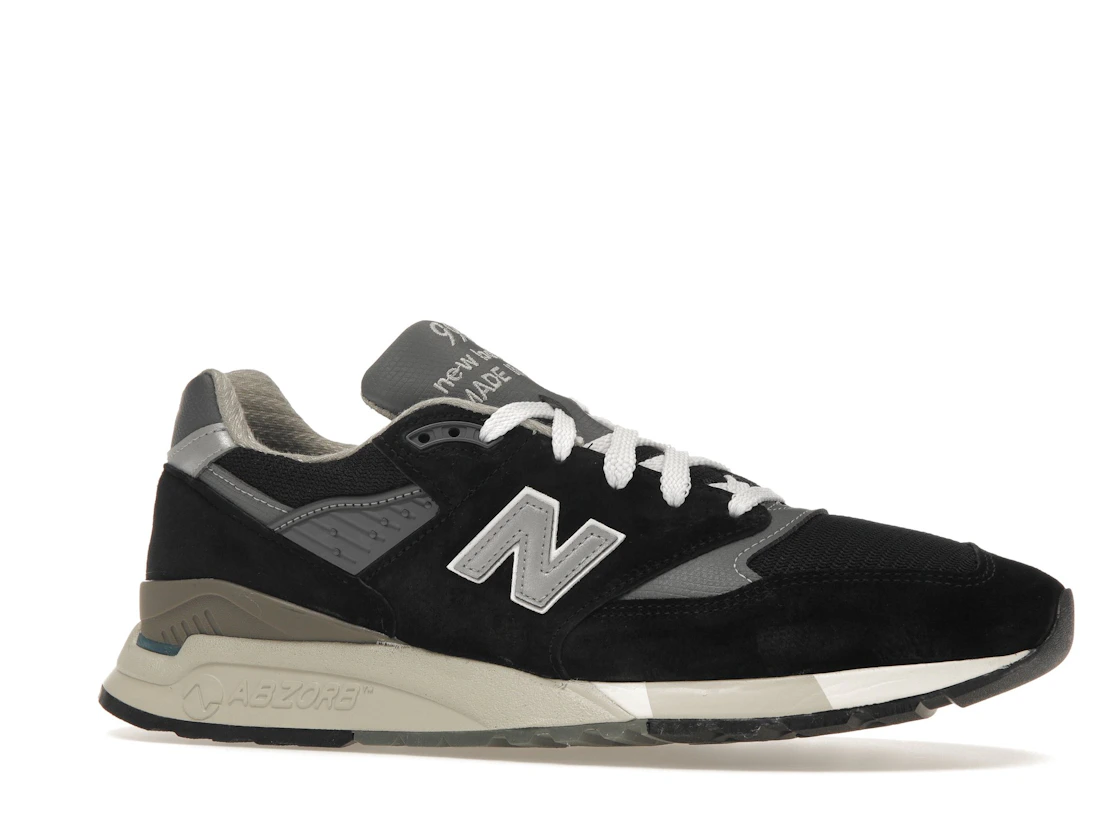 New Balance 998 MiUSA Black Silver