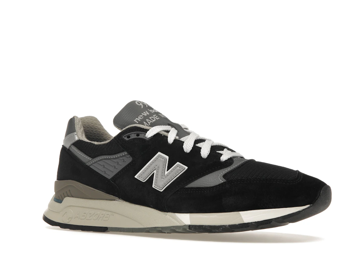 New Balance 998 MiUSA Black Silver