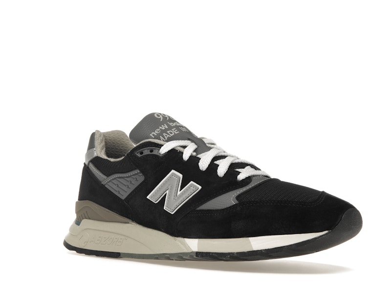 New Balance 998 MiUSA Black Silver
