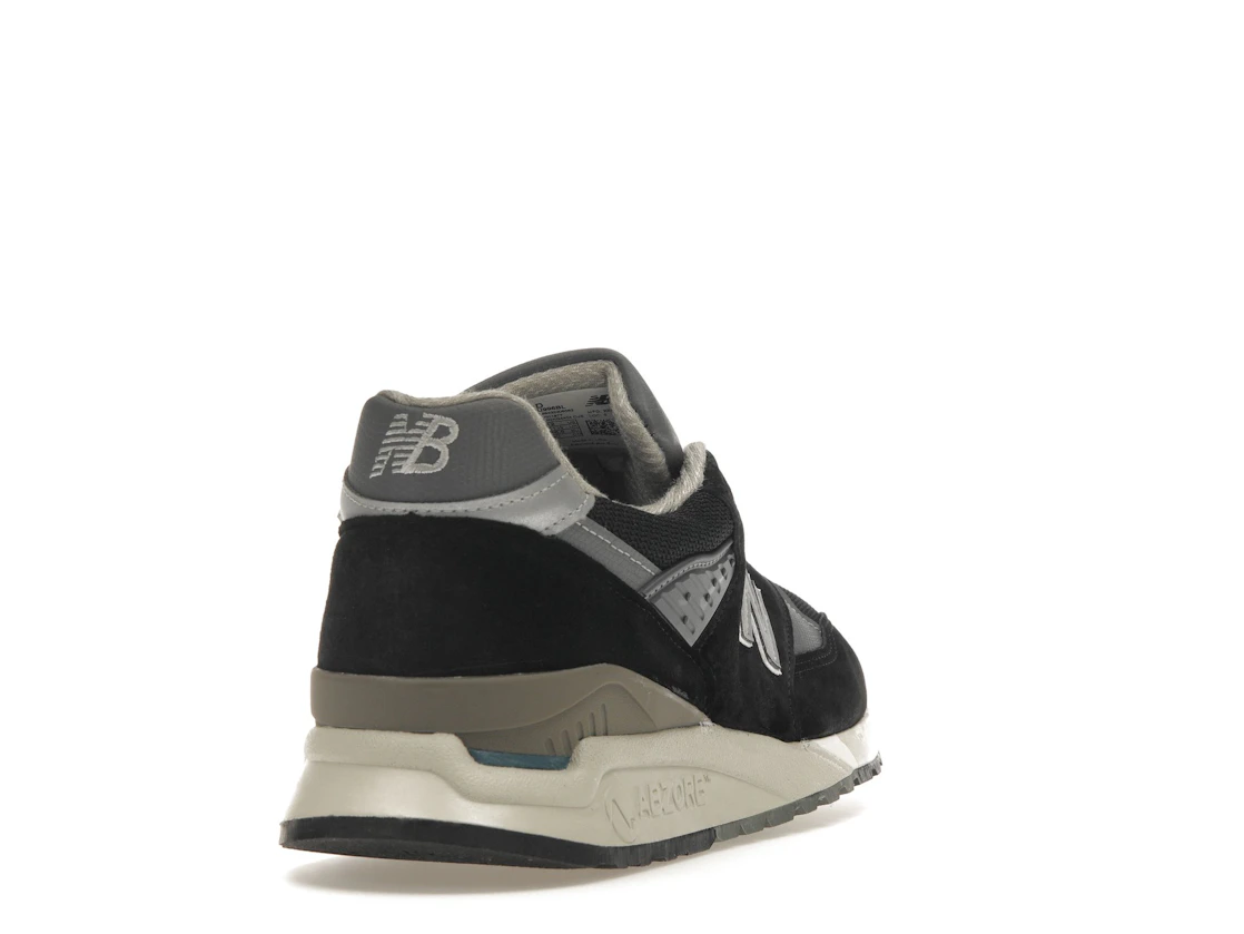 New Balance 998 MiUSA Black Silver