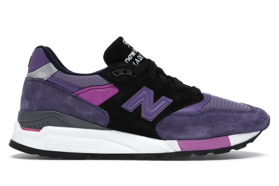 New Balance 998 Purple Black 0