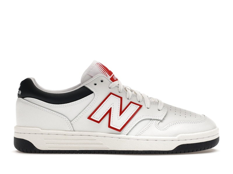 New Balance BB480 White Navy Red Men's BB480LWG US