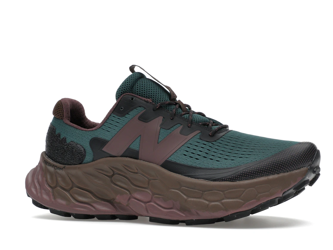 New Balance Fresh Foam X More Trail New Spruce Dark Mushroom