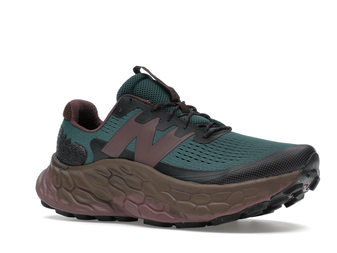 New Balance Fresh Foam X More Trail New Spruce Dark Mushroom