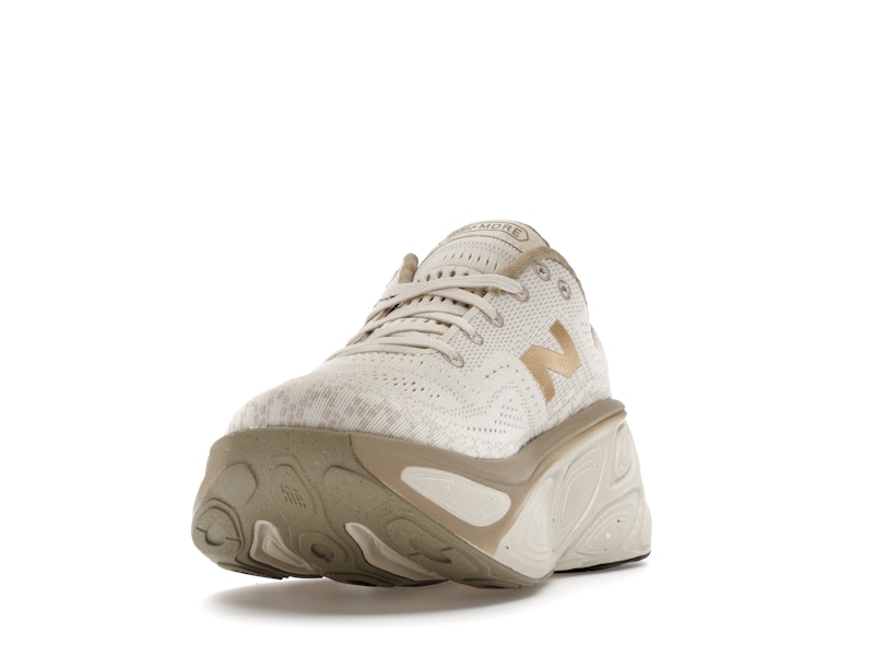 New Balance Fresh Foam X More v5 Linen Stoneware Gold Metallic (Women's)