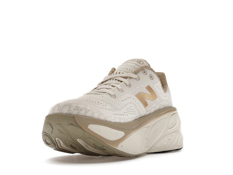 New Balance Fresh Foam X More v5 Linen Stoneware Gold Metallic (Women's)