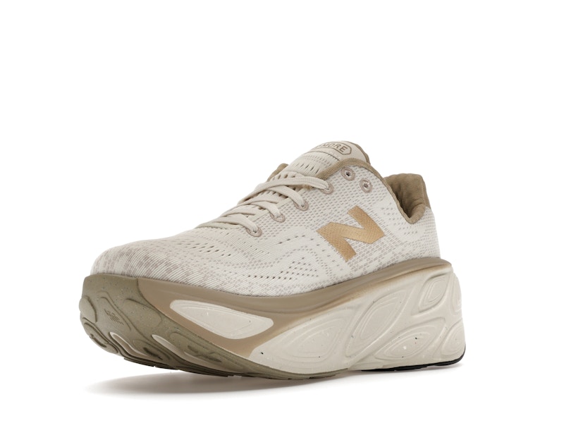 New Balance Fresh Foam X More v5 Linen Stoneware Gold Metallic (Women's)