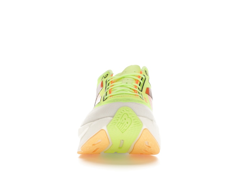New Balance FuelCell SuperComp Elite v4 White Bleached Lime Glo Hot Mango (Women's)