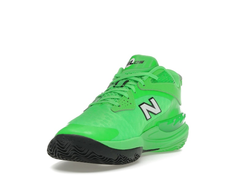 New Balance Hesi Low v2 Green Punch White