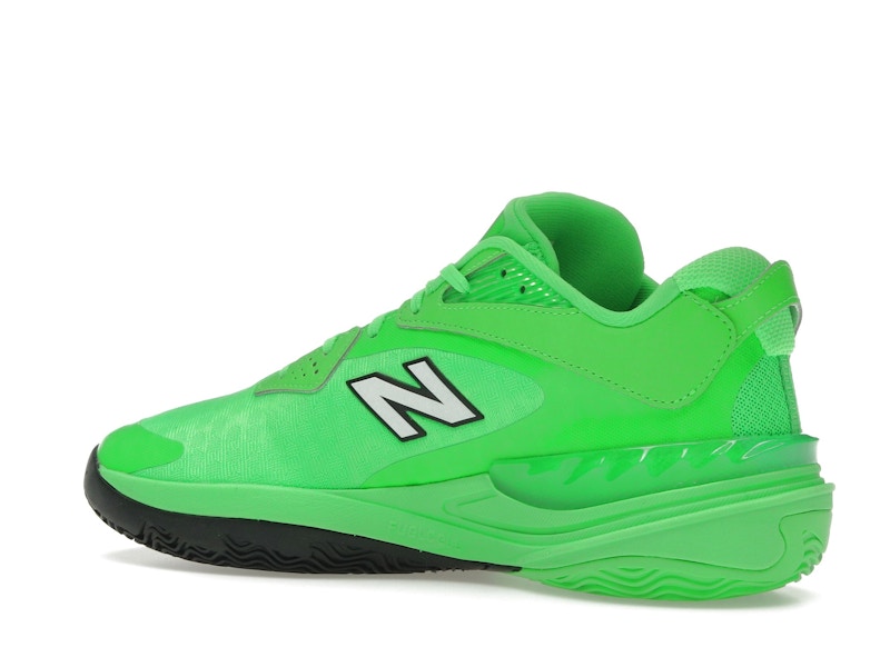 New Balance Hesi Low v2 Green Punch White