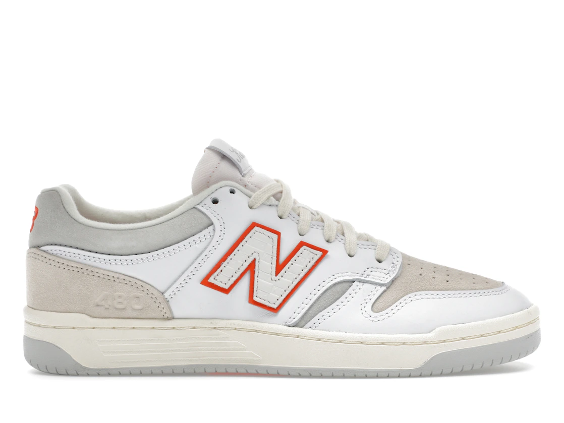 New Balance Numeric 480 Kith Madison Square Garden White Orange