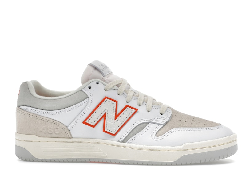 New Balance Numeric 480 Kith Madison Square Garden White Orange