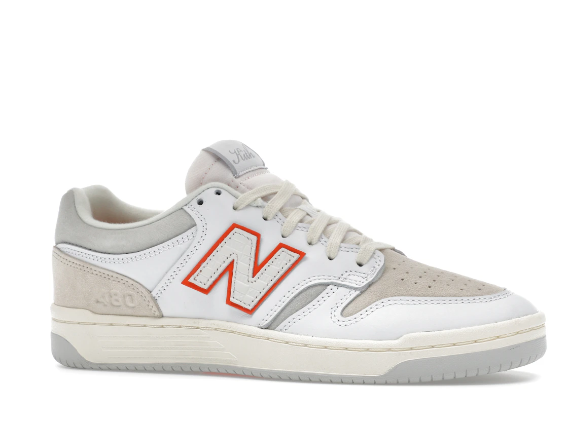 New Balance Numeric 480 Kith Madison Square Garden White Orange