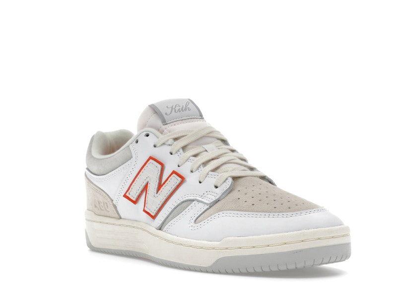 New Balance Numeric 480 Kith Madison Square Garden White Orange
