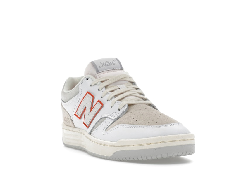 New Balance Numeric 480 Kith Madison Square Garden White Orange