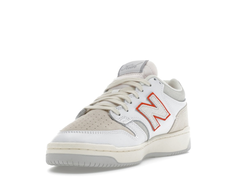 New Balance Numeric 480 Kith Madison Square Garden White Orange