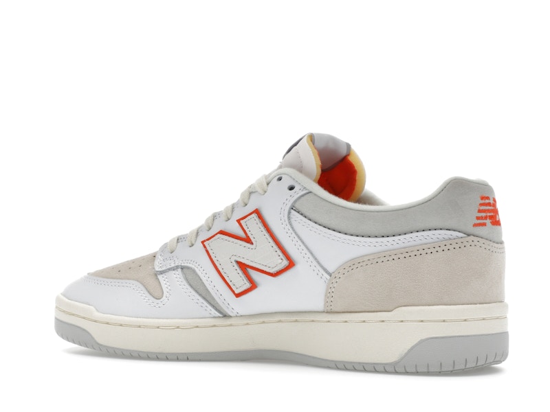 New Balance Numeric 480 Kith Madison Square Garden White Orange