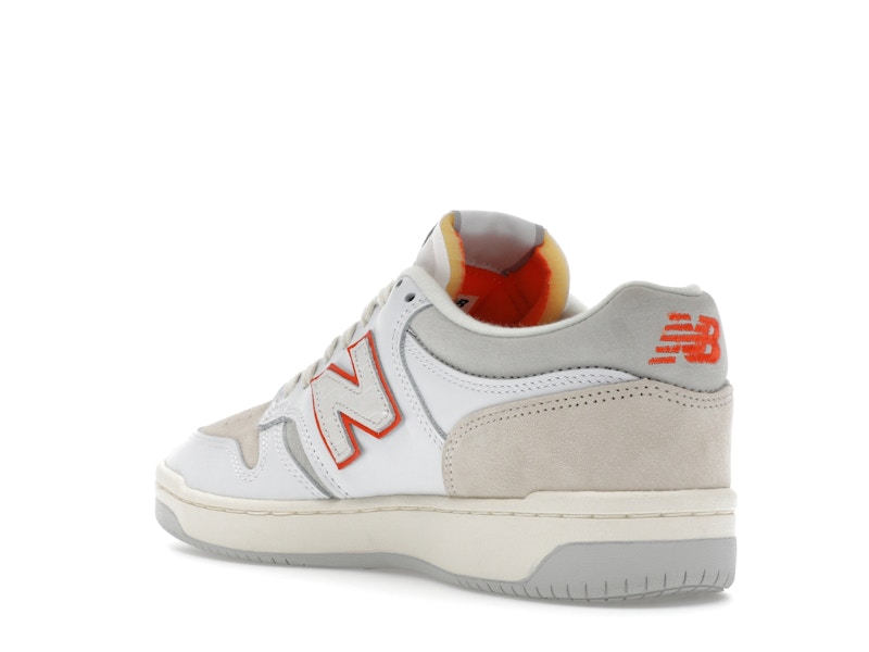 New Balance Numeric 480 Kith Madison Square Garden White Orange