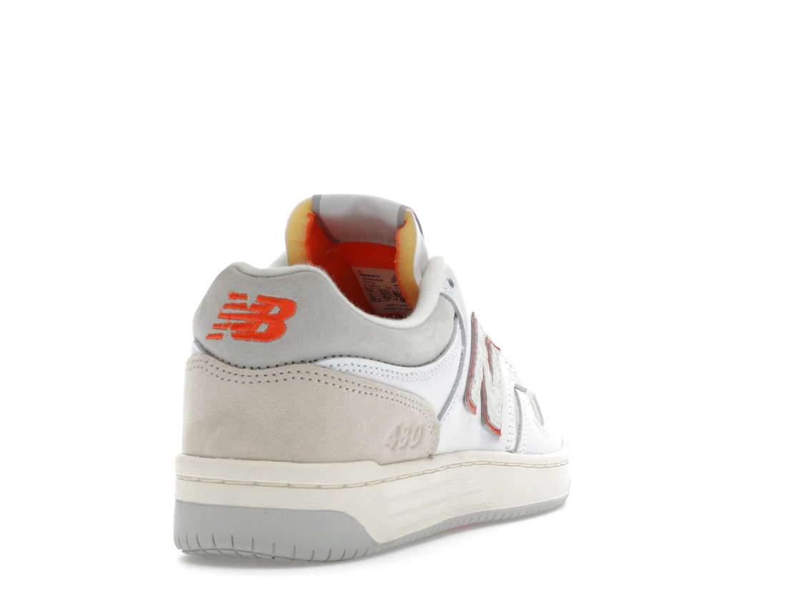 New Balance Numeric 480 Kith Madison Square Garden White Orange