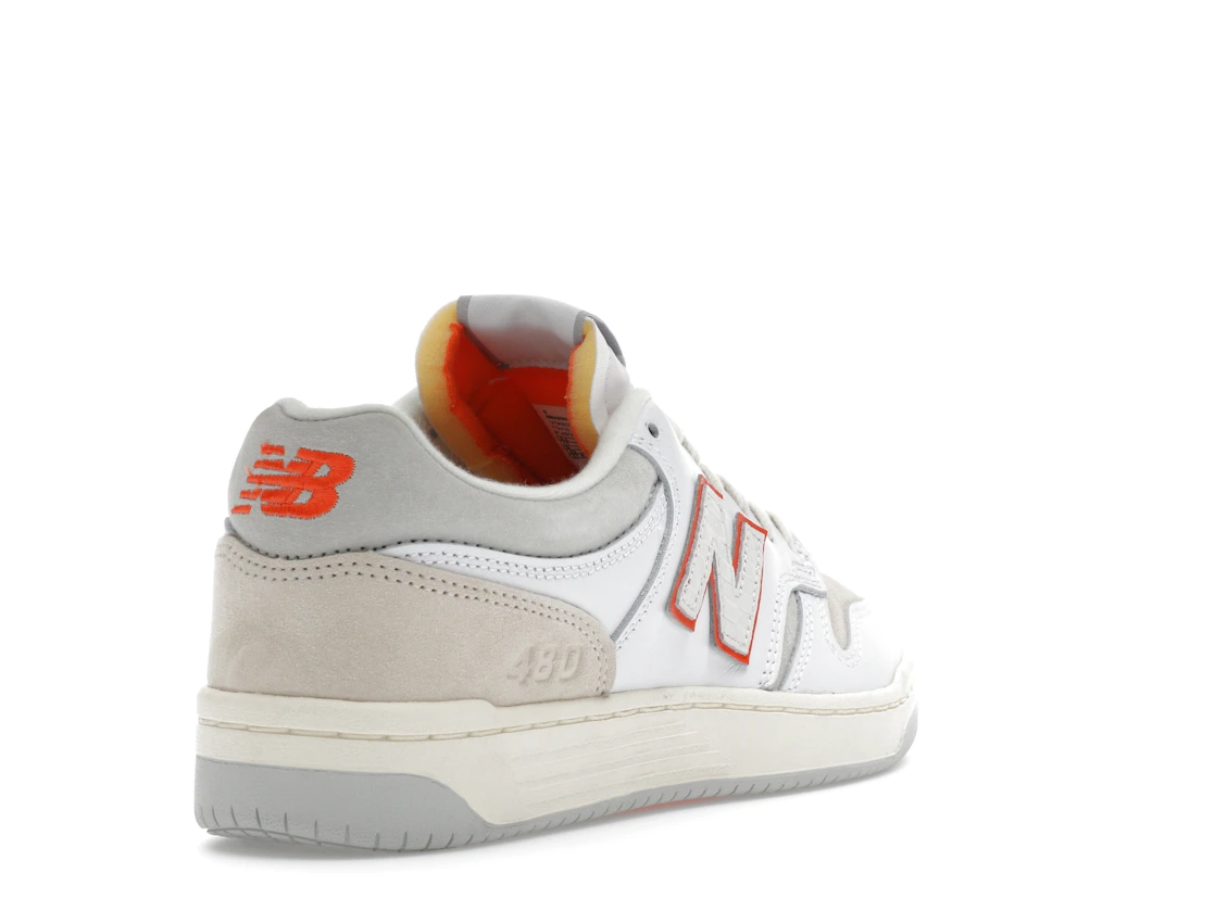 New Balance Numeric 480 Kith Madison Square Garden White Orange