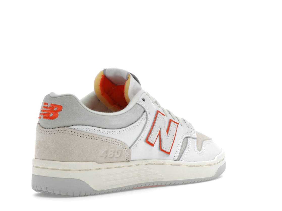 New Balance Numeric 480 Kith Madison Square Garden White Orange