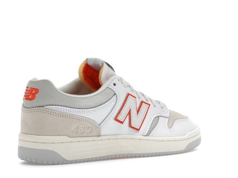 New Balance Numeric 480 Kith Madison Square Garden White Orange