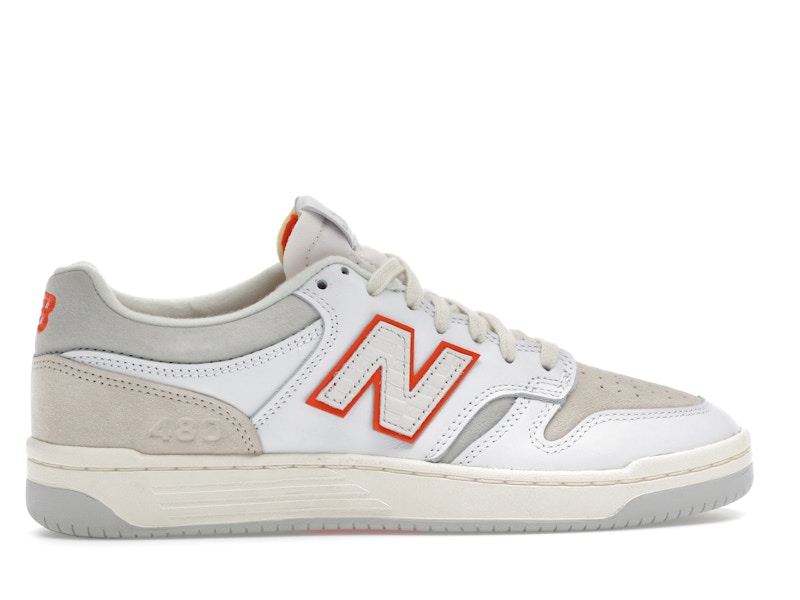 New Balance Numeric 480 Kith Madison Square Garden White Orange