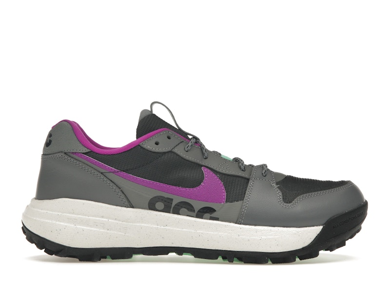 Nike ACG Lowcate Smoke Grey Dark Smoke Grey Vivid Purple