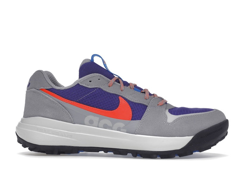 Nike ACG Lowcate Wolf Grey Bright Crimson