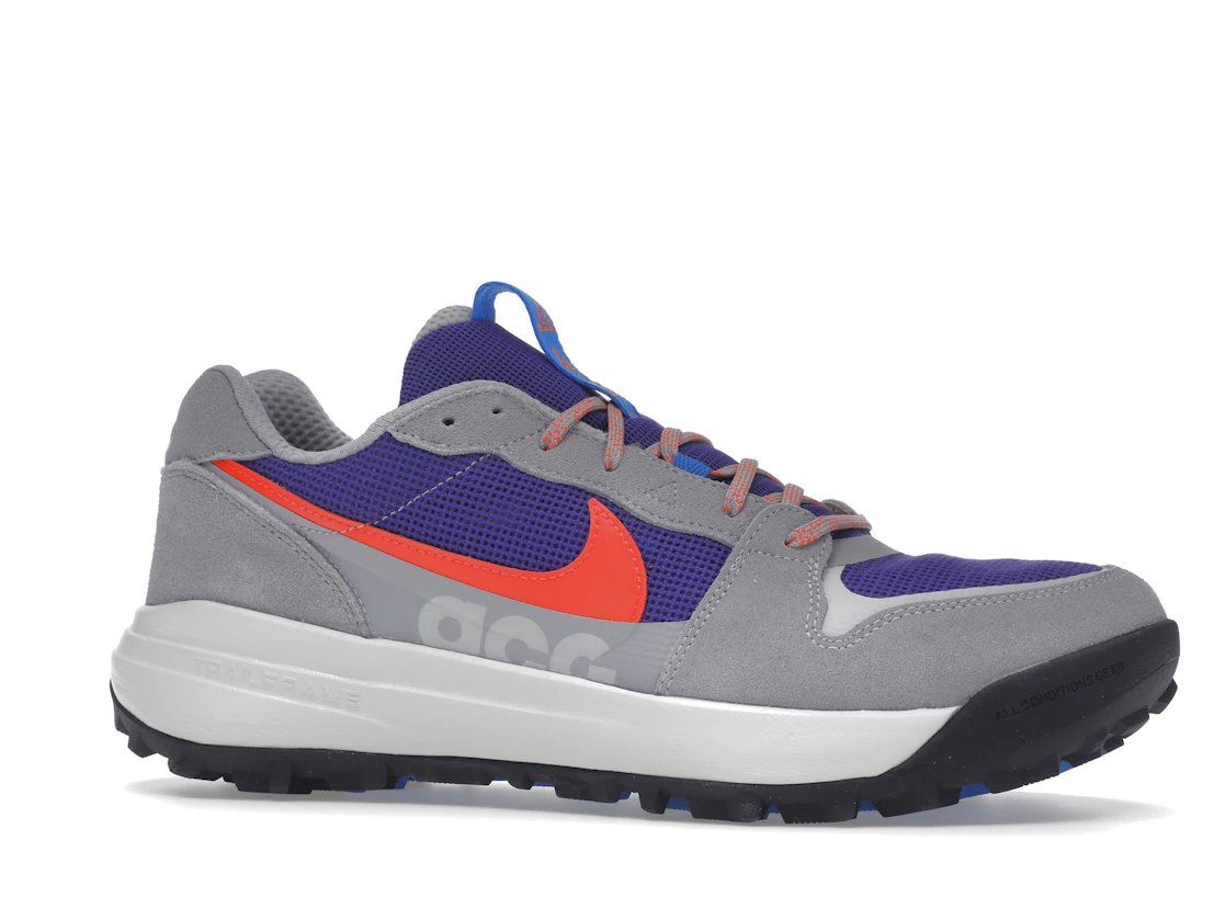 Nike ACG Lowcate Wolf Grey Bright Crimson
