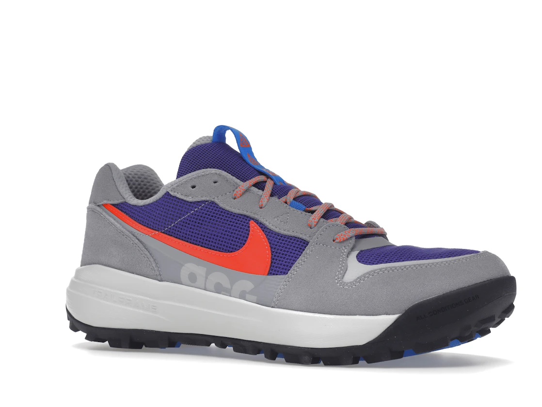 Nike ACG Lowcate Wolf Grey Bright Crimson