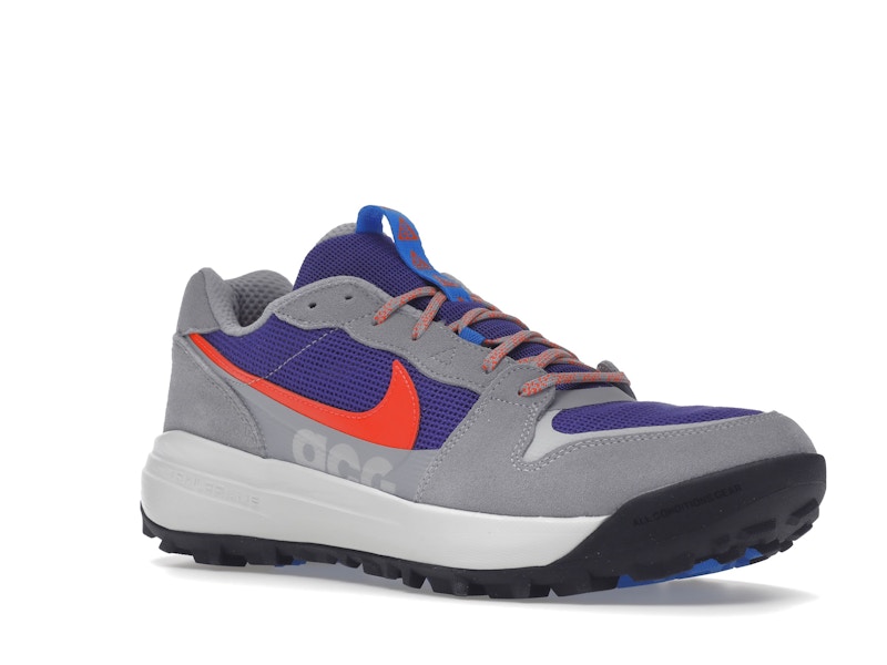 Nike ACG Lowcate Wolf Grey Bright Crimson