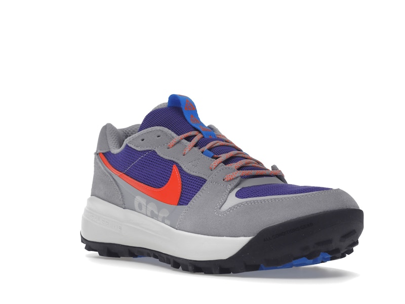 Nike ACG Lowcate Wolf Grey Bright Crimson