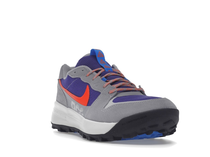 Nike ACG Lowcate Wolf Grey Bright Crimson