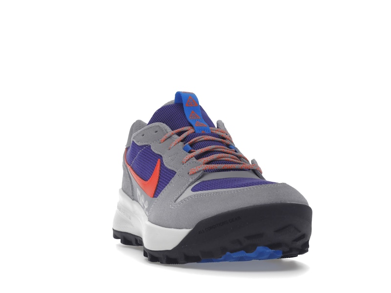Nike ACG Lowcate Wolf Grey Bright Crimson